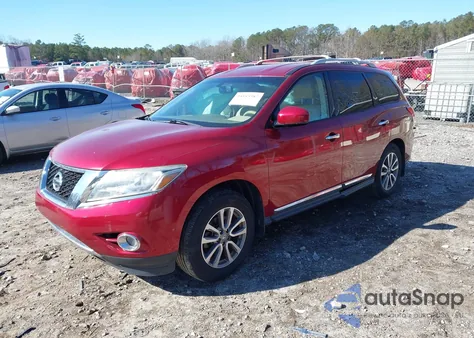 2014 Nissan Pathfinder Sl z USA, uszkodzony, nr VIN 5N1AR2MN4EC705669